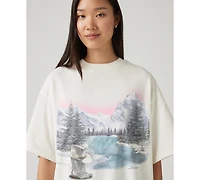 Levi's Women's Graphic Short Stack T-Shirt
