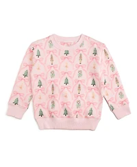 Sweet Wink Toddler Girls Nutcracker Trellis Christmas Sweatshirt