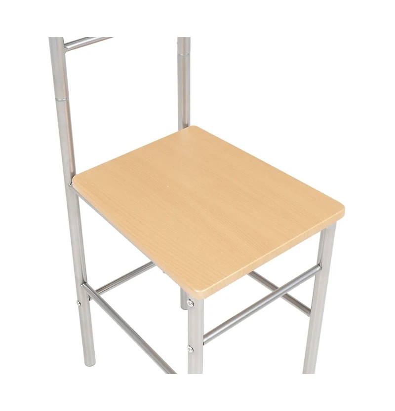 vidaXL Gentleman's Valet Chairs 2 pcs Metal