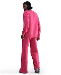 Nike Women's Sportswear Club Fleece Mid-Rise Wide-Leg Sweatpants