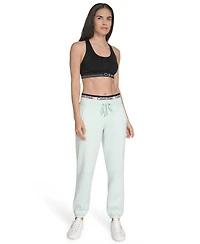 Calvin Klein Women's Performance Logo Stripe Jogger Sweatpants