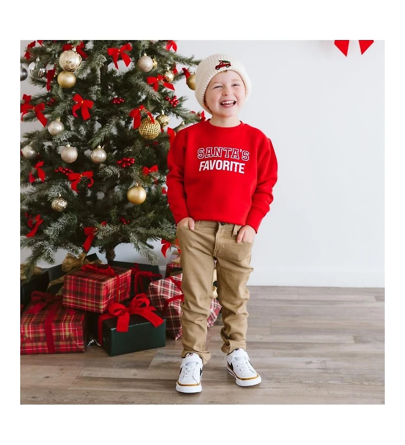 Sweet Wink Baby Boys Santa's Favorite Christmas Sweatshirt