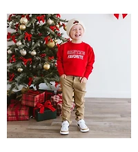 Sweet Wink Baby Boys Santa's Favorite Christmas Sweatshirt
