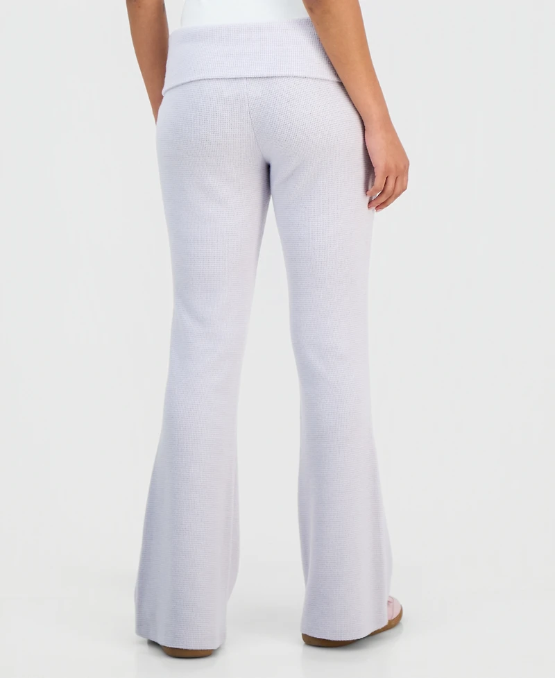 Grayson Threads, The Label Juniors' Kuromi Thermal Fold-Over Pants