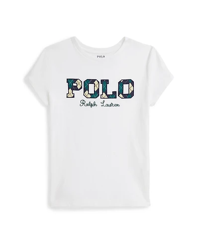 Polo Ralph Lauren Girls 7-16 Short Sleeve Logo T-Shirt