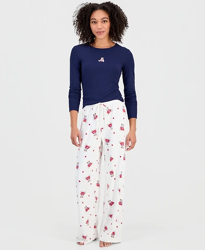 Hippie Rose Juniors' Printed Drawstring-Waist Pants