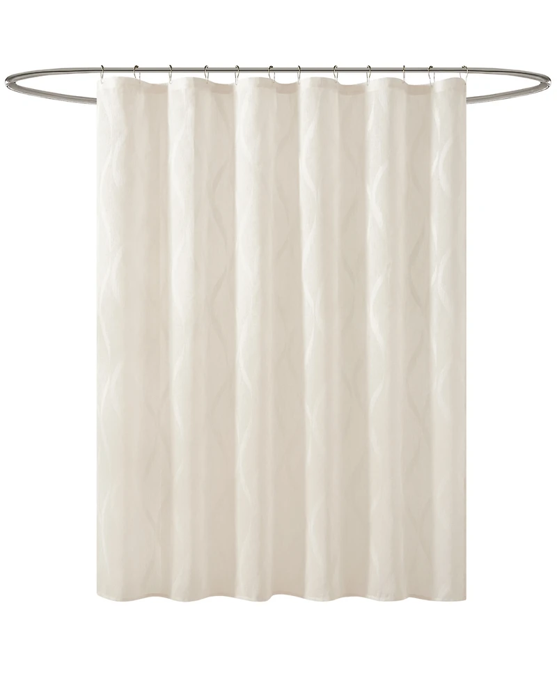 Madison Park Candice Sheer Shower Curtain
