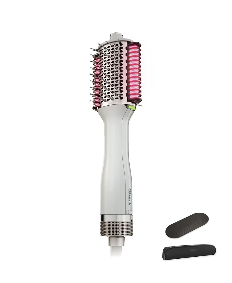 Shark 3-Pc. SmoothStyle Heated Comb and Blow Dryer Brush with Storage Bag Silicone Mat