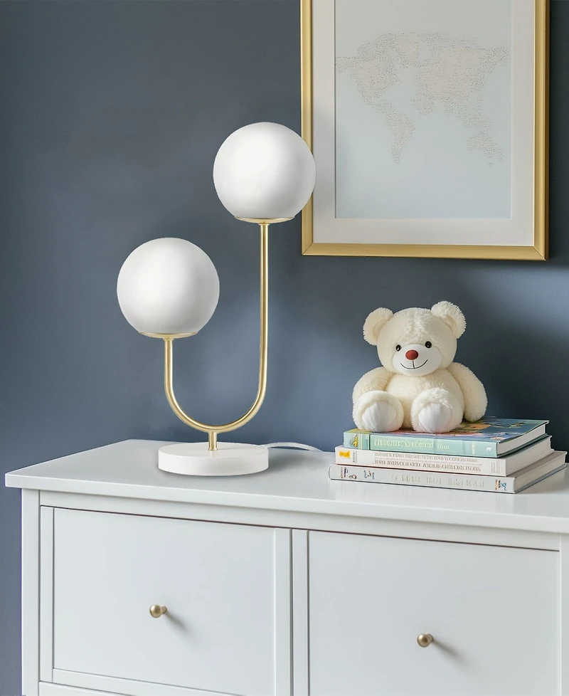 510 Design Zusa Metal 2-Light Globe Table Lamp