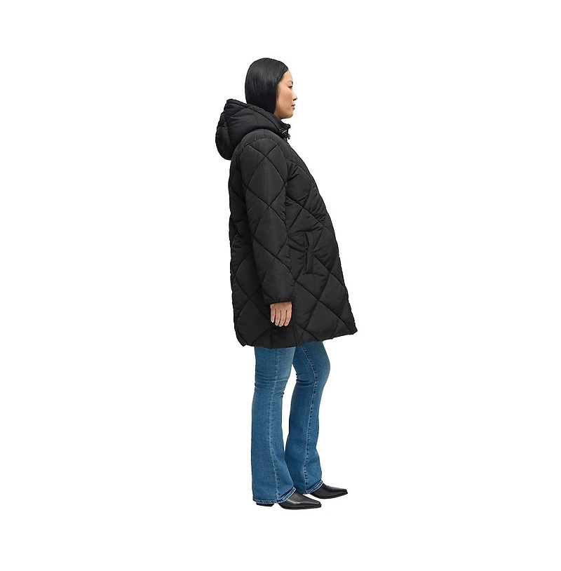 Ingrid + Isabel Longline Puffer Jacket with Removable Babywearing Cocoon Insert