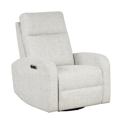 Parker Living Thriller - Natural Beauty Quartz Power Swivel Glider Recliner