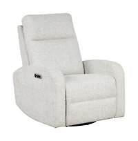 Parker Living Thriller - Natural Beauty Quartz Power Swivel Glider Recliner