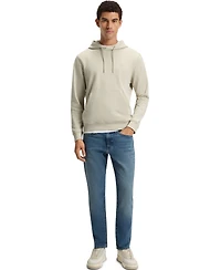 Boss by Hugo Men's Regular-Fit Cotton Terry Logo Patch Hoodie