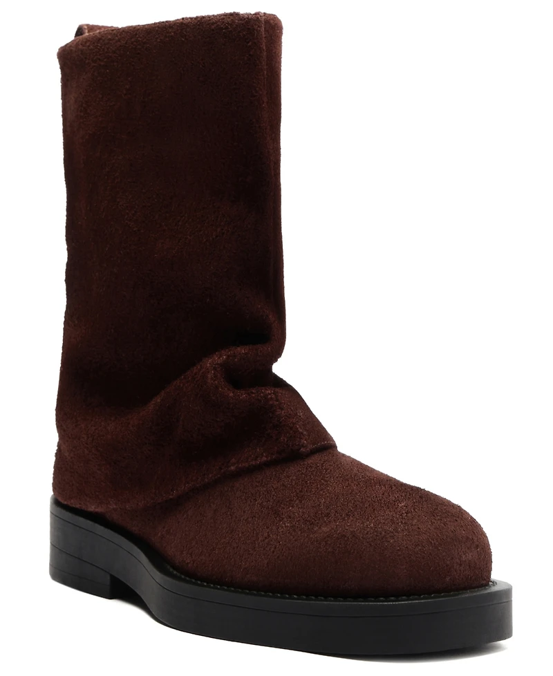 Schutz Women's Keira Slip-On Cloak Booties