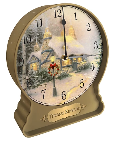 Original Gourmet Holiday Thomas Kinkade Clock Cookie Tin, 3 Piece