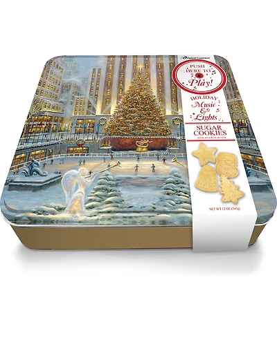 Original Gourmet Robert Finale Holidays in New York Cookie Tin, 4 Piece