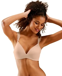 Lascana Women's Lace Strap Push Up Bra
