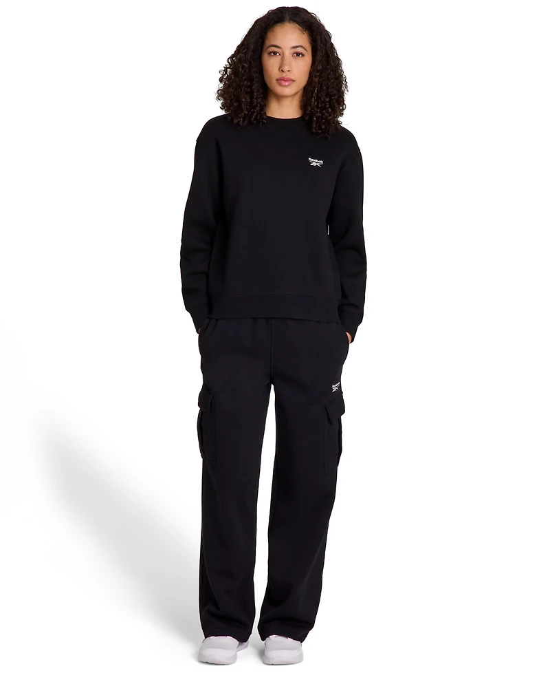 Reebok Women's Small Logo Cargo Pants