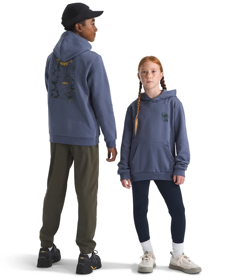 The North Face Kids 7-20 Evolution Snow Long Sleeve Hoodie