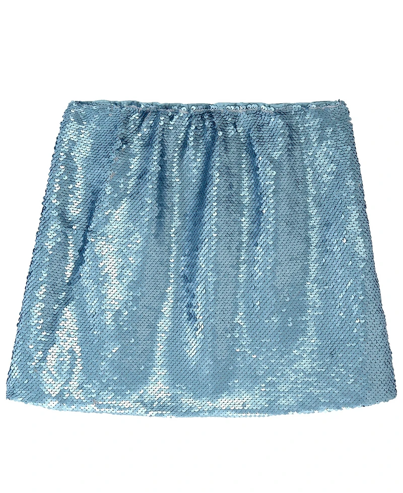 Habitual Kid Girls 7-16 Sequin Pull-On Mini Skirt