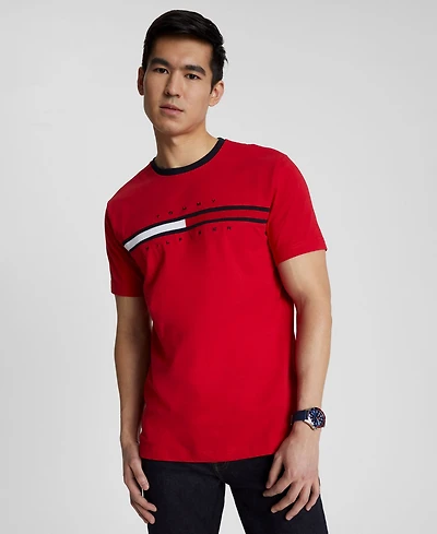 Tommy Hilfiger Men's Tino Logo Short Sleeve T-Shirt