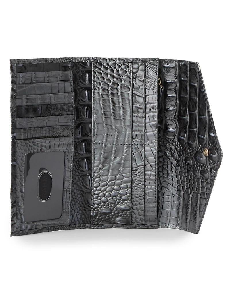 Brahmin Veronic Nottingham Chic Envelope-Style Snap Wallet