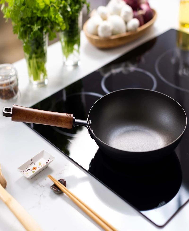 Joyce Chen Carbon Steel Classic Series 9.5" Pre-Seasoned Stir Fry Pan