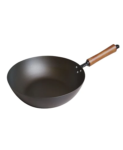Joyce Chen Carbon Steel Classic Series 12" Pre-Seasoned Stir Fry Pan