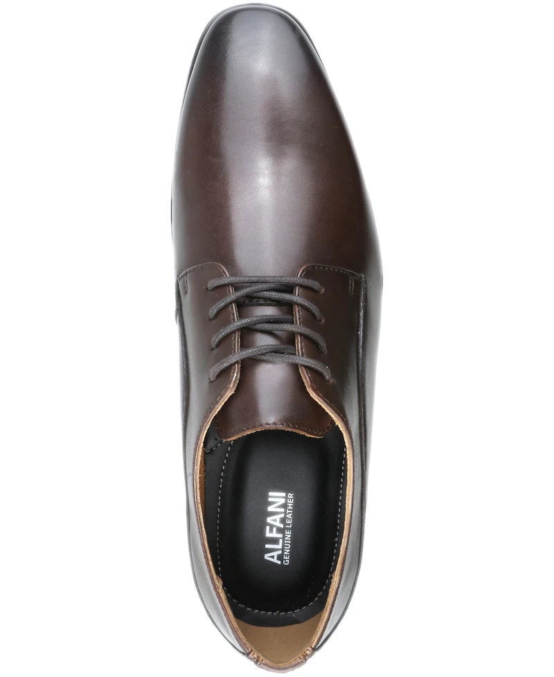Alfani Men's Jeffersonn Genuine Leather Lace Up Dress Shoes, Macy's Exclusive