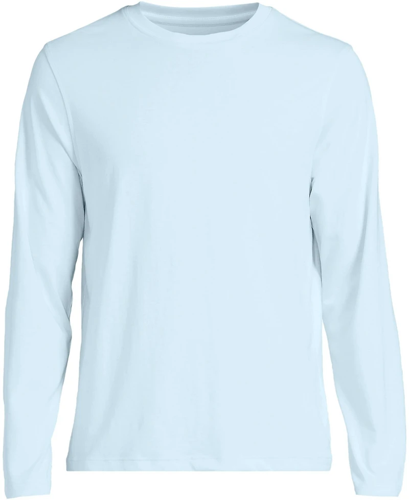 Lands' End Big & Tall Long Sleeve Cotton Supima Tee