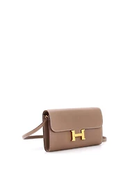 Pre-Owned HERMES Constance To Go Wallet Evercolor