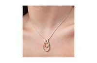 Lucy Quartermaine Horse Shoe Tri Pendant