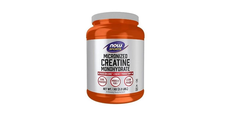 Now Foods Creatine Monohydrate Micronized Powder, 2.2 Lbs