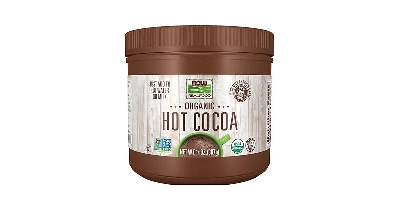 Now Foods Hot Cocoa ,14 Oz