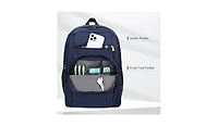 School Backpack Large Casual Book Bag Lightweight Back Pack fits 15.6 Inch Laptop for High School College Travel