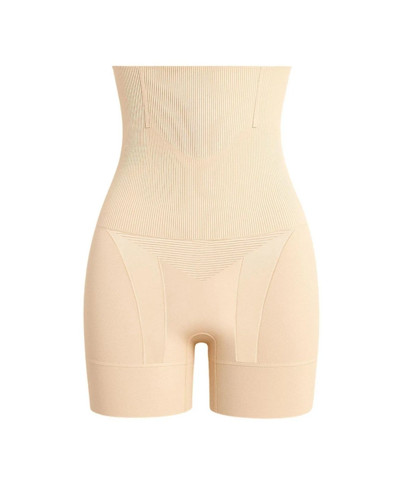 Sunveno Maternity High-Waist Tummy Control Shaper Shorts