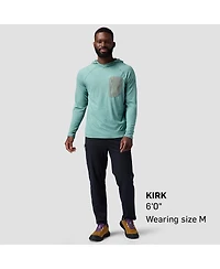 Men's Backcountry Destination Pullover Hoodie Performance Shirts Long Sleeve