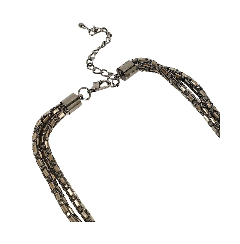 Sohi Women's The Mirror Multi-Layer Necklace