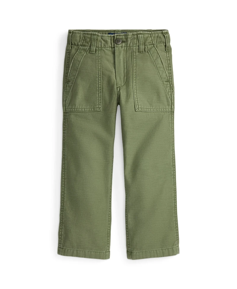 Polo Ralph Lauren Girls 2T-6X Ricky Adjustable Buttoned Pants