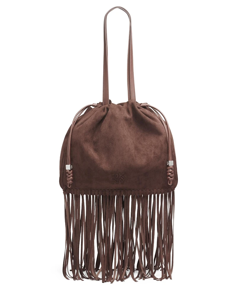 Dkny Halle Large Drawstring Tote Bag