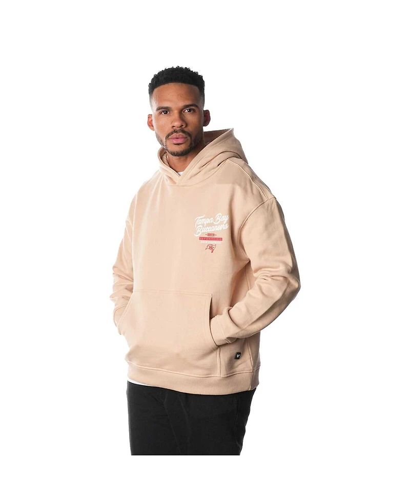 The Wild Collective Men's and Women's Cream Tampa Bay Buccaneers Fleece Pullover Hoodie