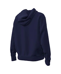 Under Armour Big Boys and Girls Navy Notre Dame Fighting Irish Leprechaun Fleece Pullover Hoodie