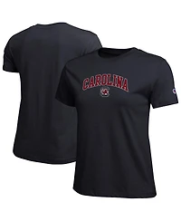 Champion Women's Black South Carolina Gamecocks Arched Over Logo T-Shirt