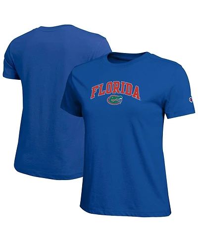 Champion Women's Royal Florida Gators Arched Over Logo T-Shirt