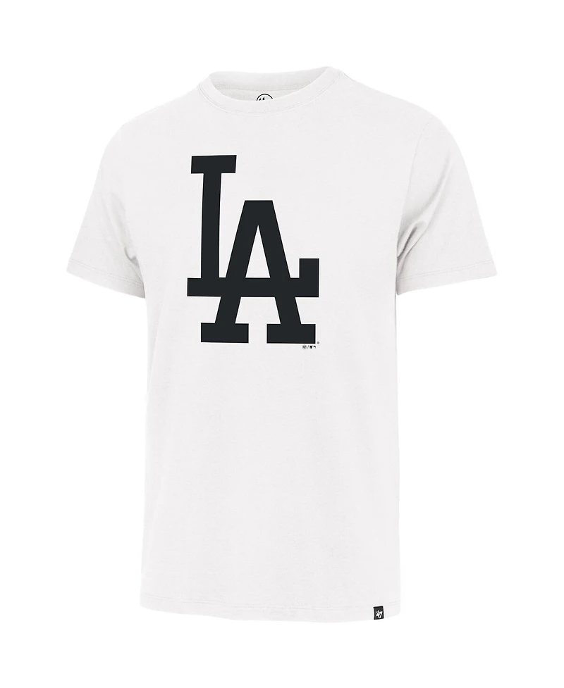 '47 Brand Men's White Los Angeles Dodgers Imprint Franklin T-Shirt