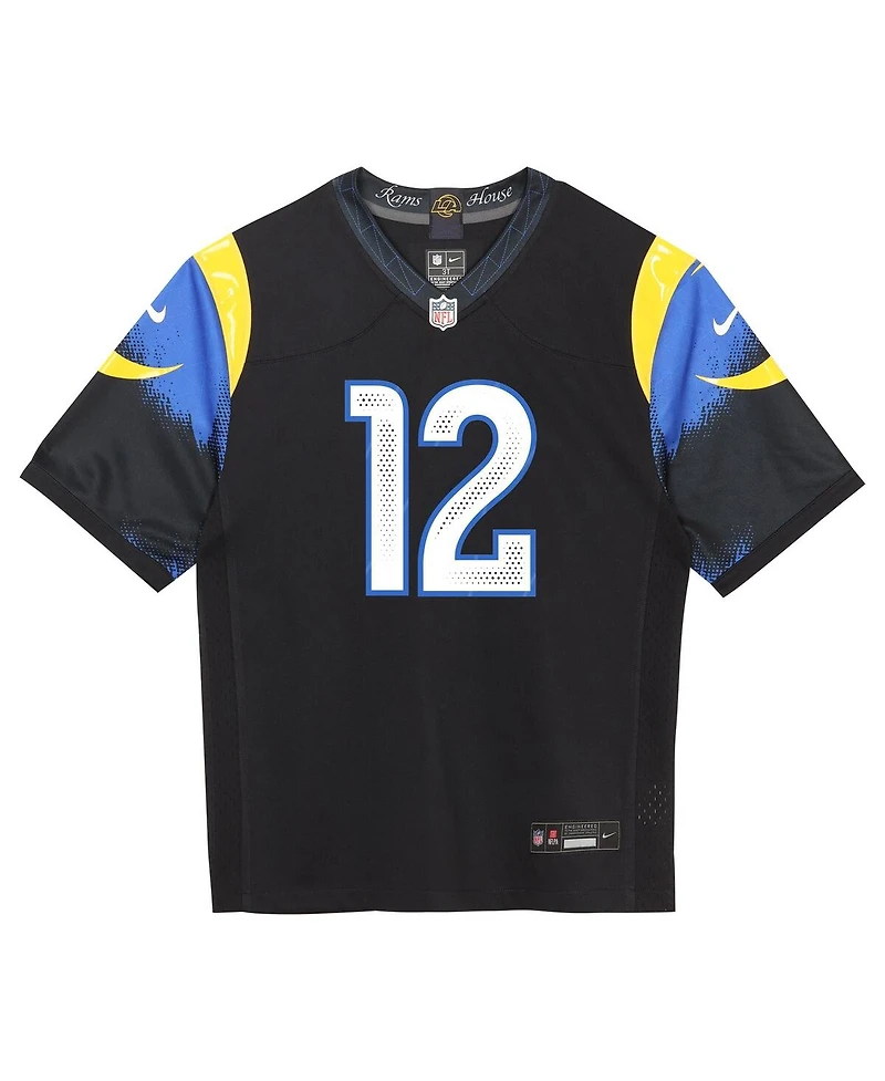 Nike Preschool Puka Nacua Midnight Blue 2025 Rivalries Collection Game Jersey