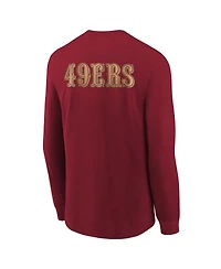 Nike Big Boys and Girls Scarlet San Francisco 49ers 2025 Rivalries Collection Long Sleeve T-Shirt