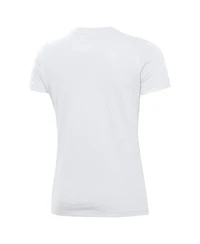Under Armour Women's White Wisconsin Badgers Throwback T-Shirt