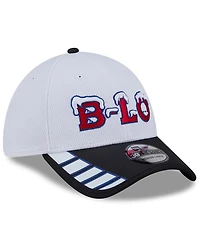 New Era Men's White Buffalo Bills 2025 Rivalries Collection Fan Pack 39THIRTY Flex Hat