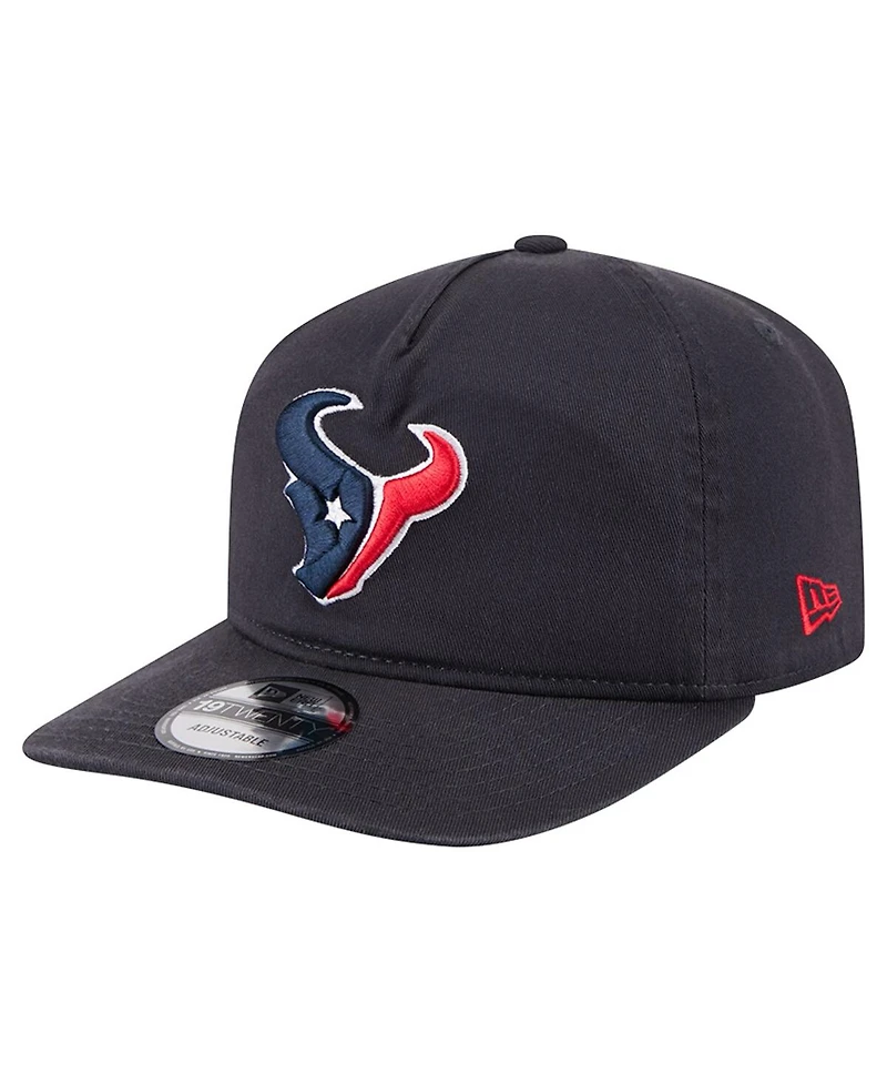 New Era Men's Navy Houston Texans Team 19TWENTY Adjustable Hat